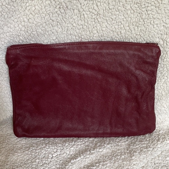 Vintage Italian Leather Clutch - Picture 2 of 6